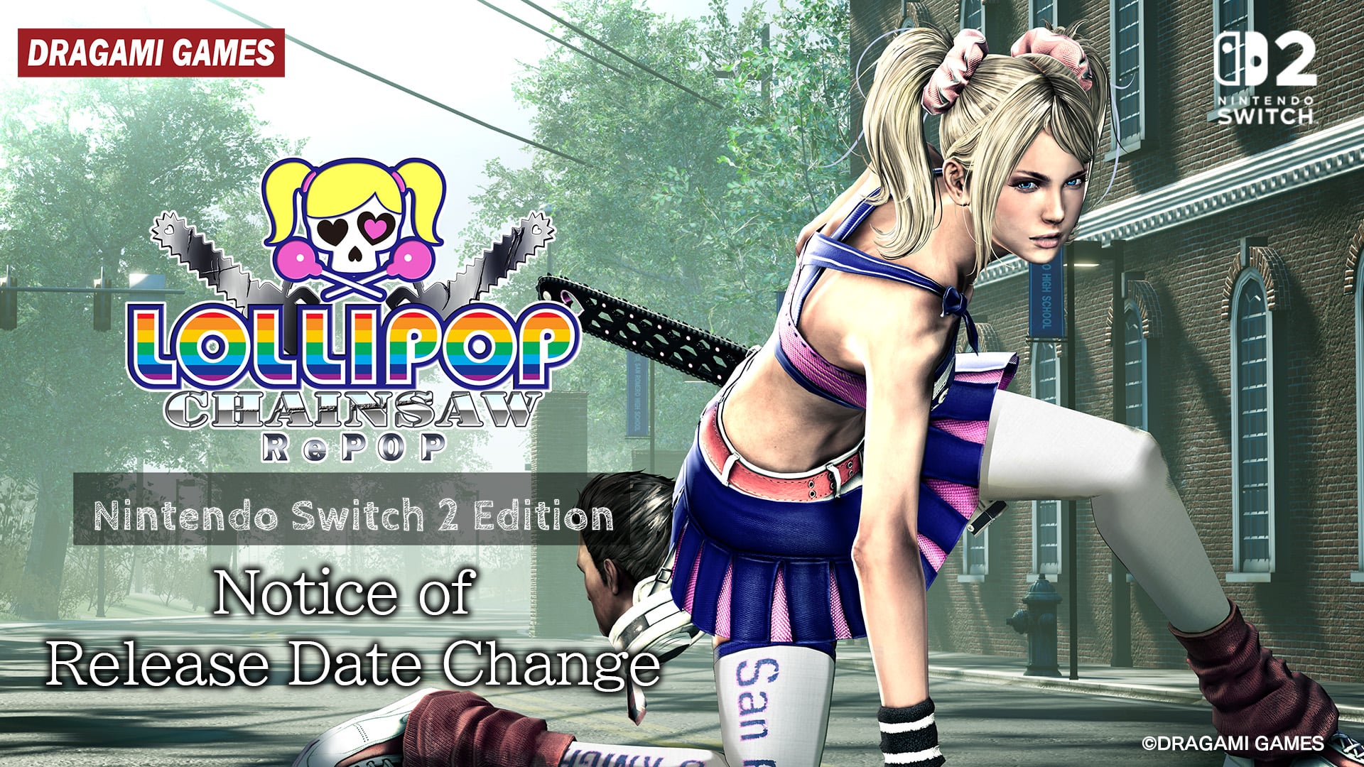 Lollipop Chainsaw RePOP – Nintendo Switch 2 Edition delayed to unannounced date