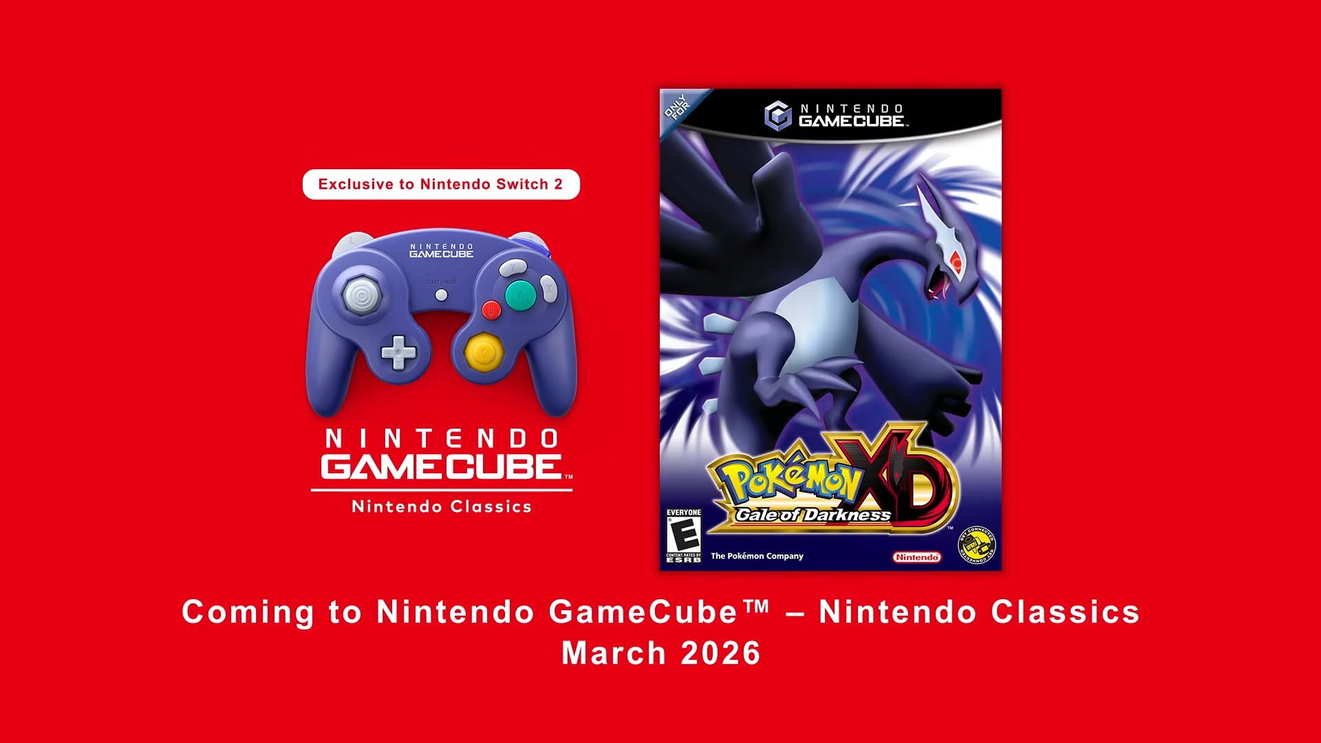 Nintendo GameCube – Nintendo Classics adds Pokemon XD: Gale of Darkness in March