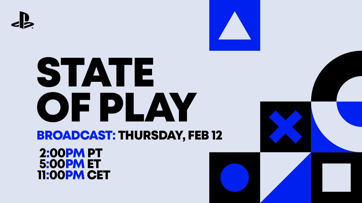 State of Play set for February 12 featuring over an hour of updates