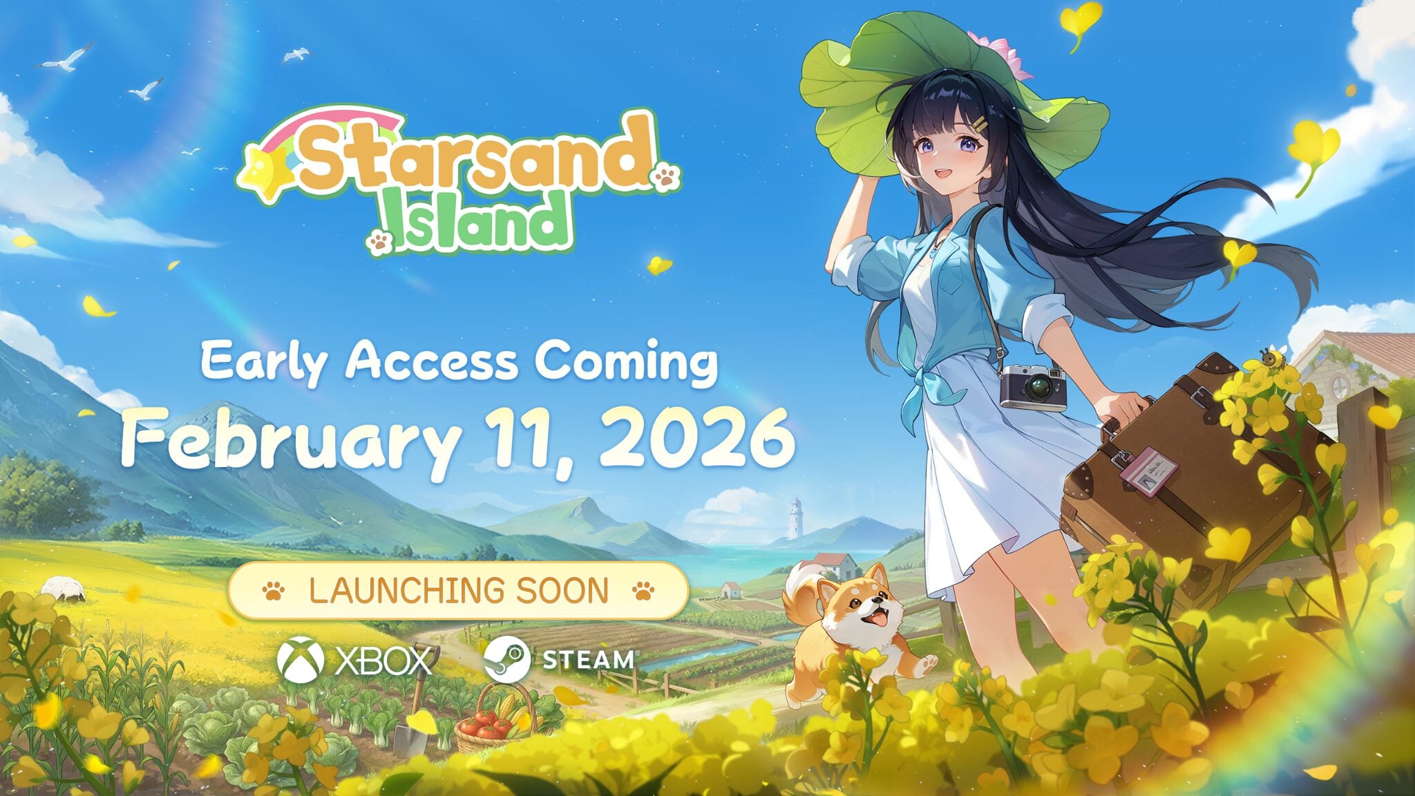 Starsand Island launches in Early Access for Xbox Series and PC on February 11; full release this summer