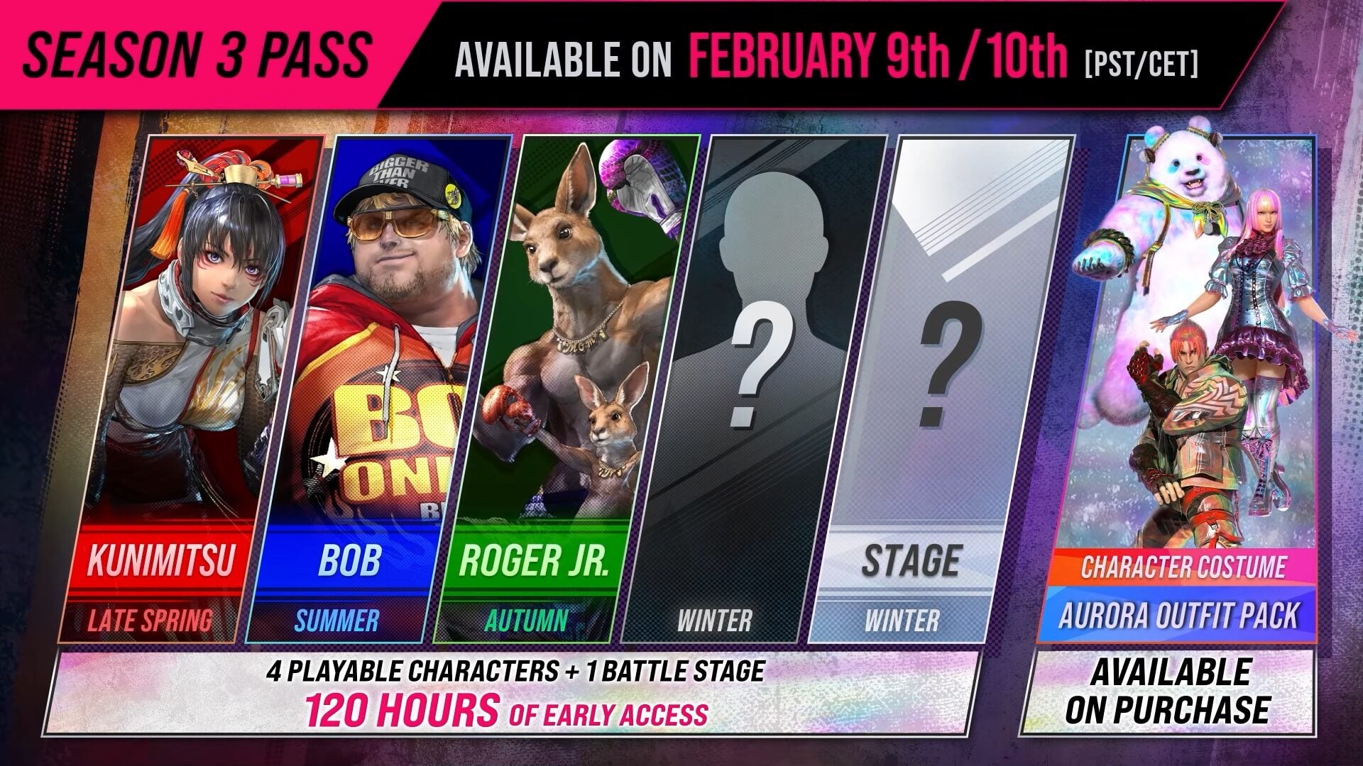 Tekken 8 Season 3 DLC characters announced