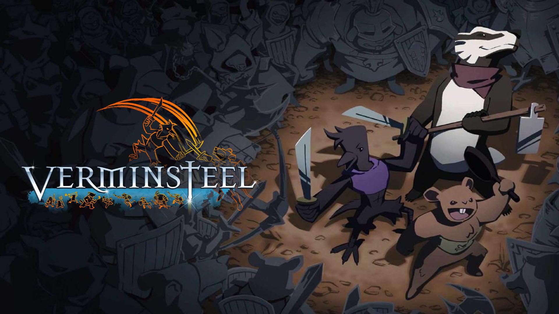 Anthropomorphic hack-and-slash action game Verminsteel announced for PC