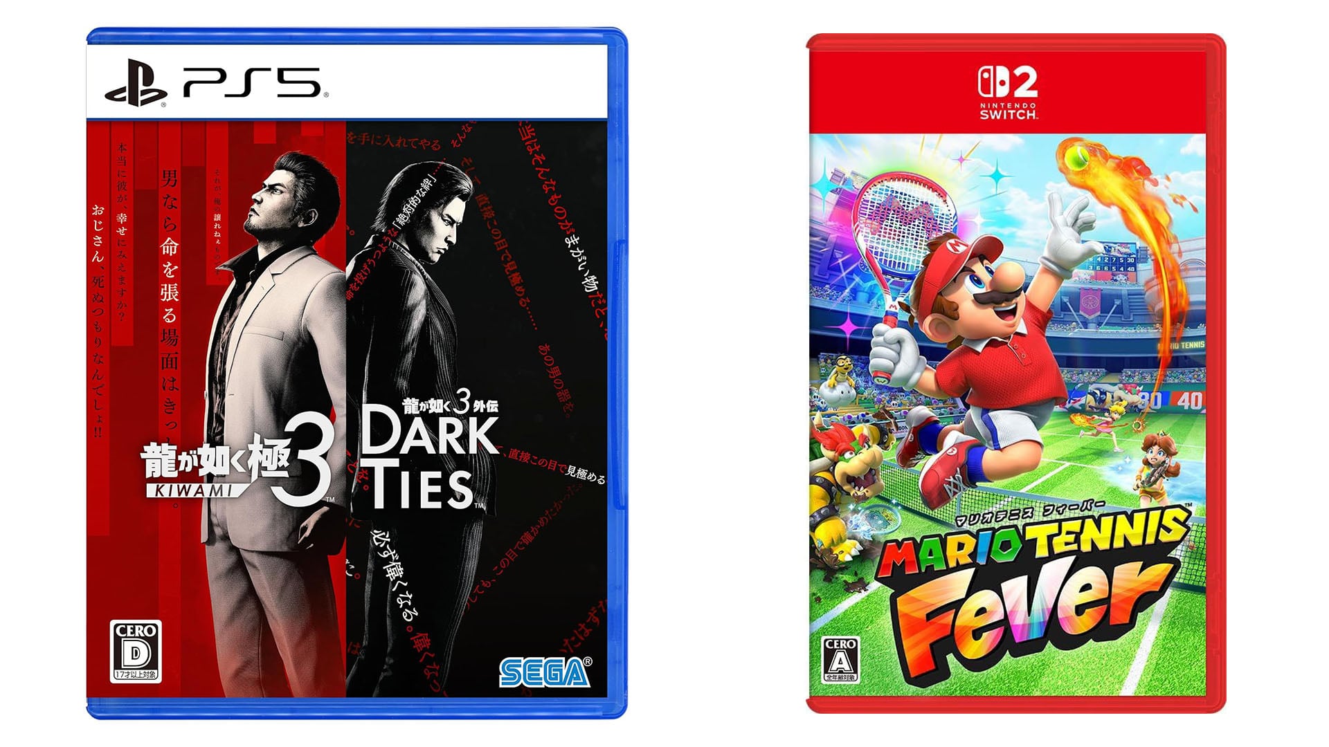 This Week’s Japanese Game Releases: Yakuza Kiwami 3 & Dark Ties, Mario Tennis Fever, more