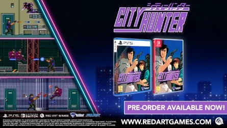 Don’t Forget, PC Engine’s City Hunter Tie-In Drops Digitally on PS5 This Week