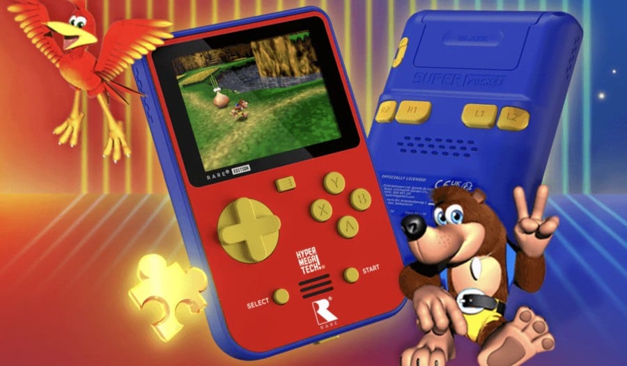 Evercade Range Expands With Two New Carts And A Banjo-Kazooie-Packing Super Pocket