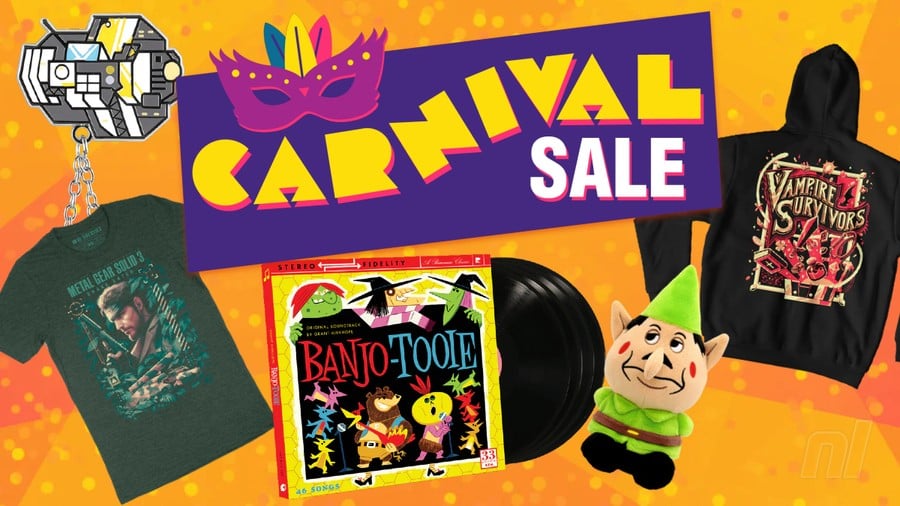 Prepare Your Wallets, Fangamer’s ‘Carnival Sale’ Is Packed With Delicious Gaming Merch (Europe)