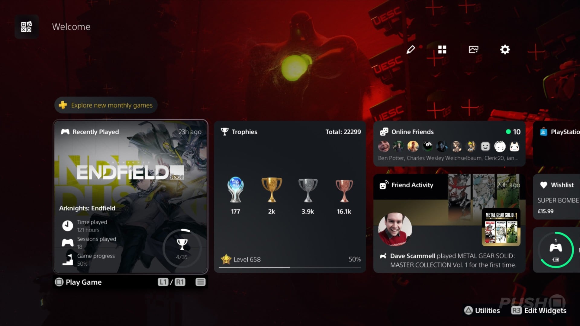 PS5’s Welcome Hub Updated to Promote Sony’s Forthcoming FPS