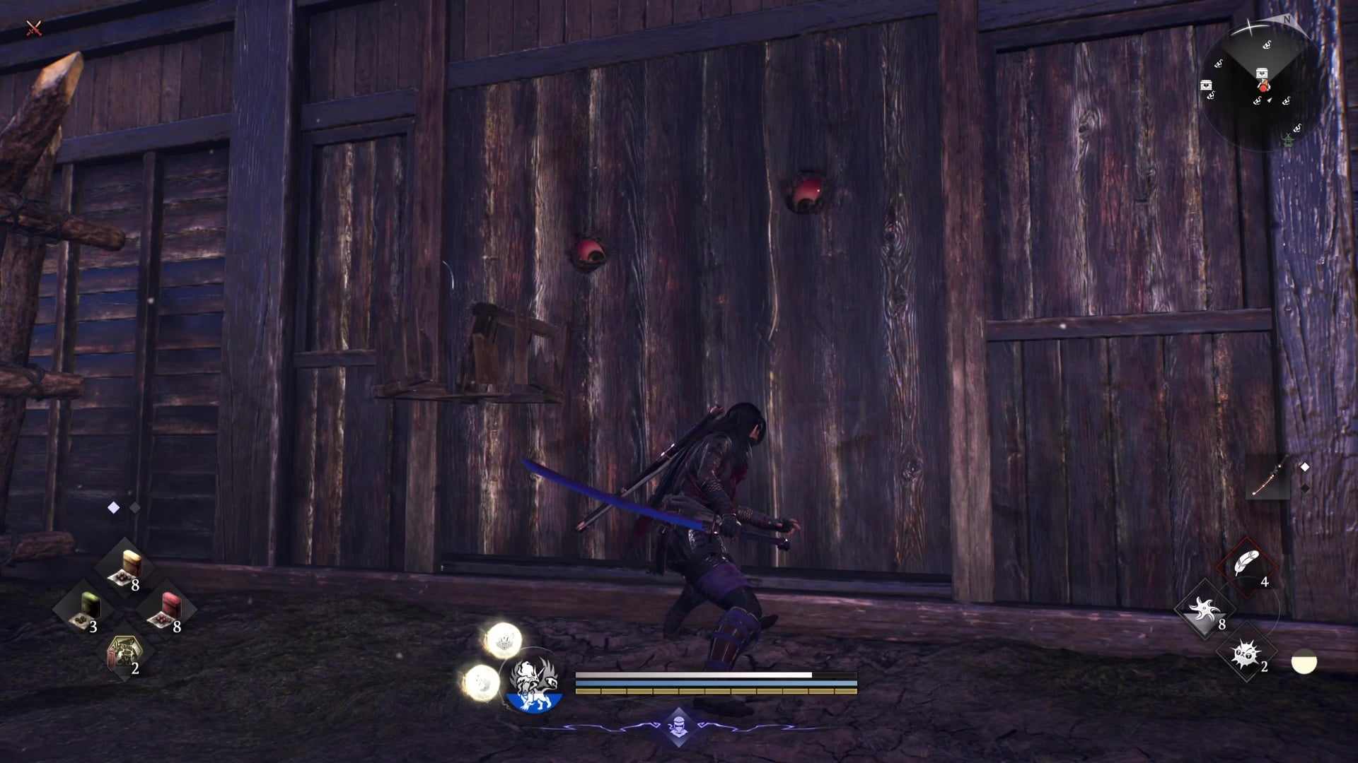 Nioh 3: All Nurikabe locations and how to open them with gestures