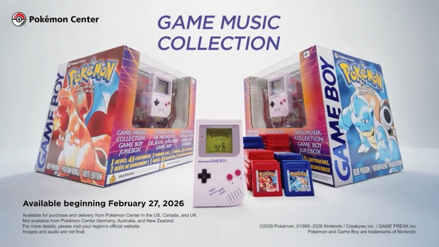 Pokémon-Themed Mini Game Boy Announced, Though It’s Not What You Think