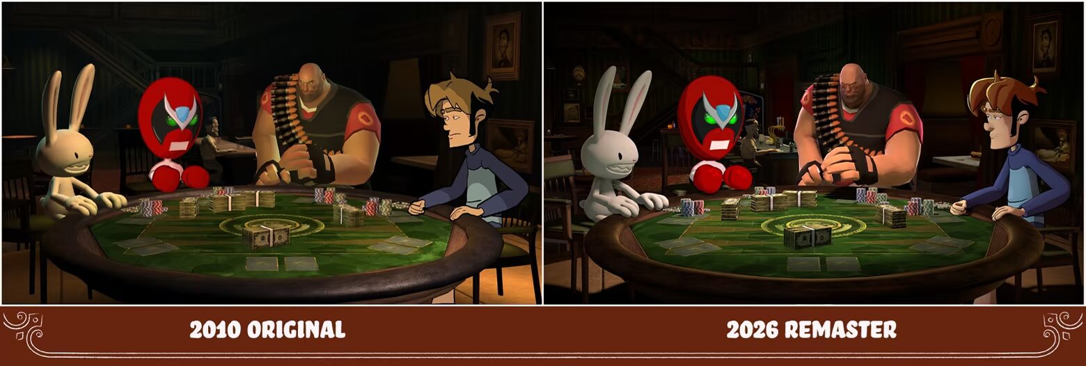 Telltale’s “Cult Classic” Poker Night At The Inventory Returns On Switch This March