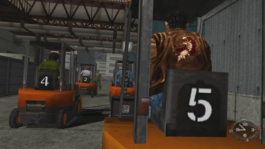 Thanks To Dreamcast Fans, We Can Finally Settle Who The Best Shenmue Forklift Driver In The World Is