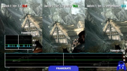 Video: Skyrim Switch 2 Update 1.2 – Side-By-Side Comparison (Visuals Vs Performance Mode)