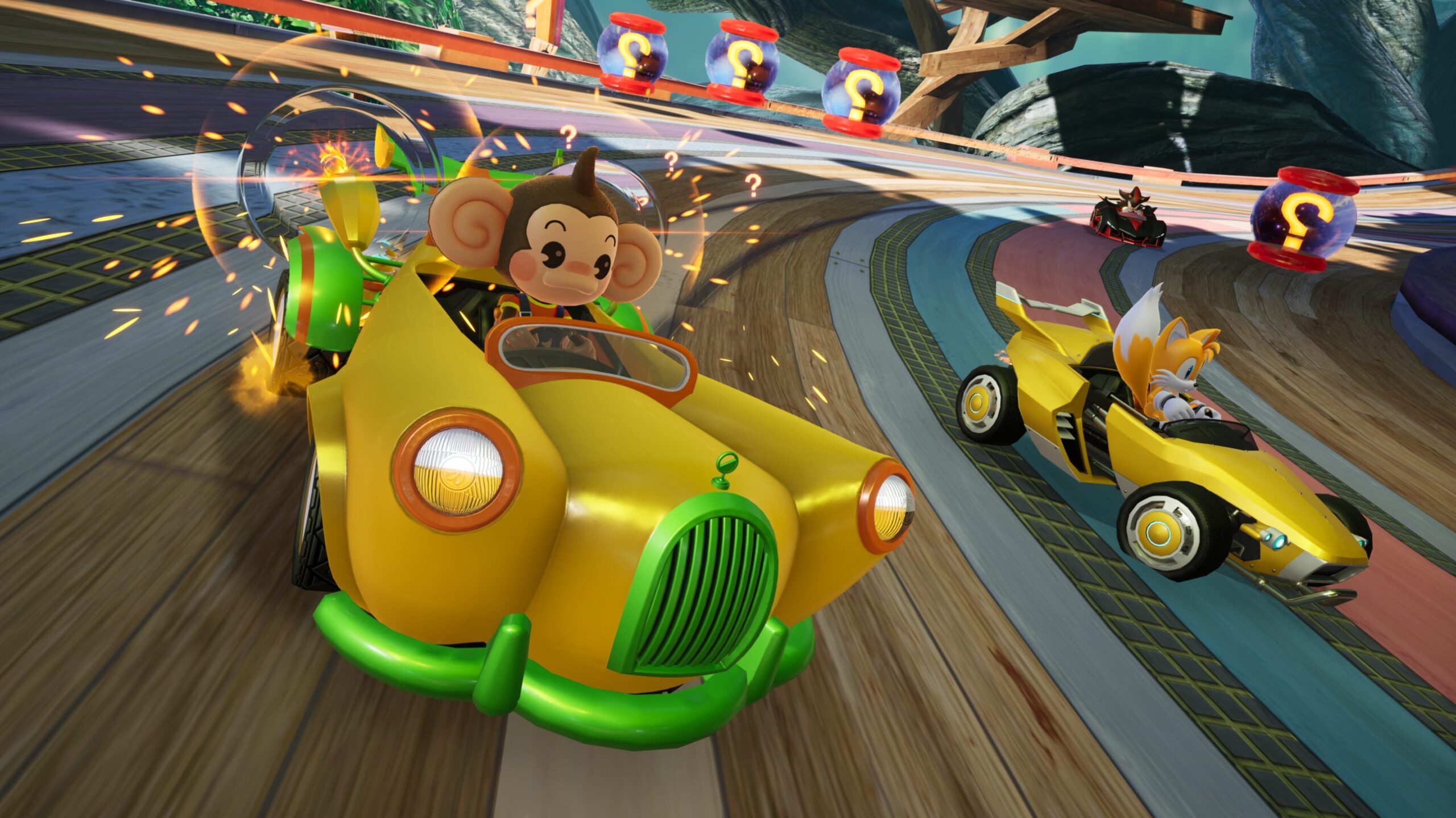 AiAi from Super Monkey Ball is the latest free racer in Sonic Racing: CrossWorlds