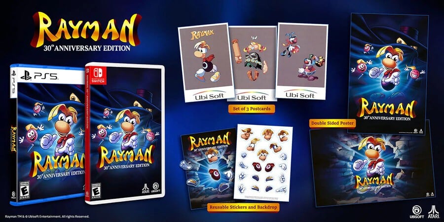 Ubisoft Says Rayman 30th Anniversary Edition Support Is Planned, Physical Version Skips Xbox