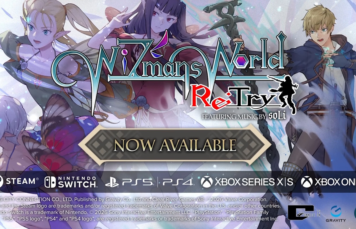 WiZmans World Re;Try now available for PlayStation, Xbox, Nintendo Switch, and PC