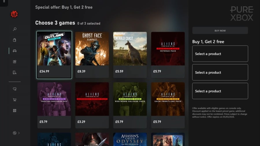 You Can Buy One, Get Two Free Right Now On Select Xbox DLC Packs