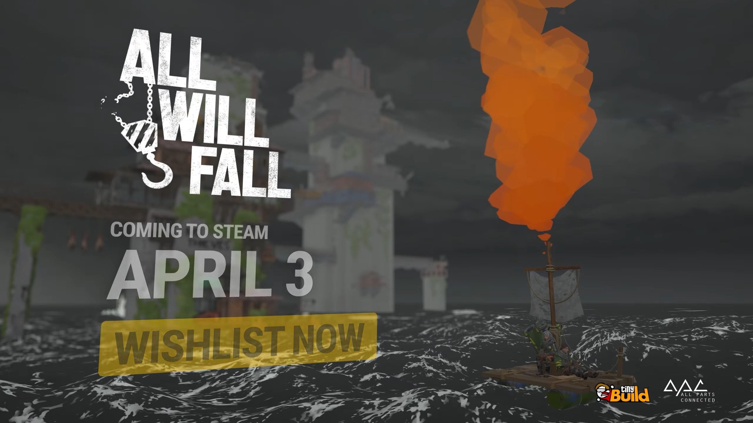 ALL WILL FALL launches April 3