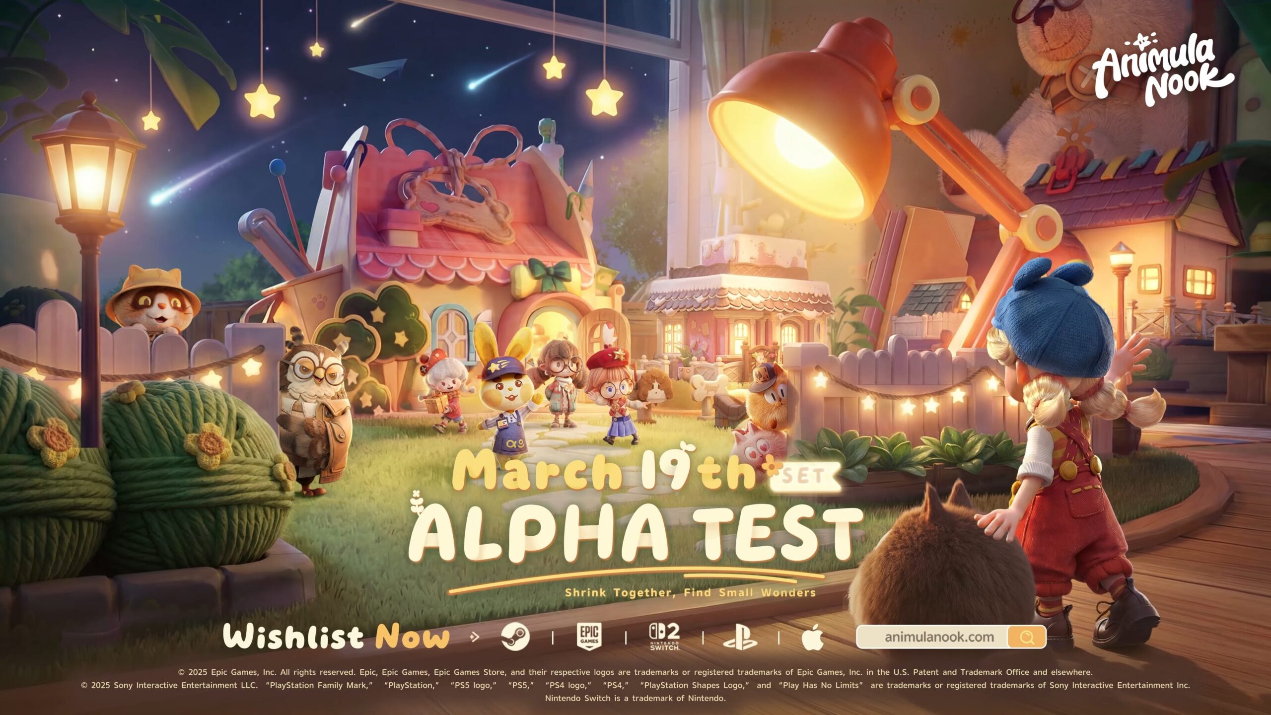 Animula Nook PC alpha test set for March 19