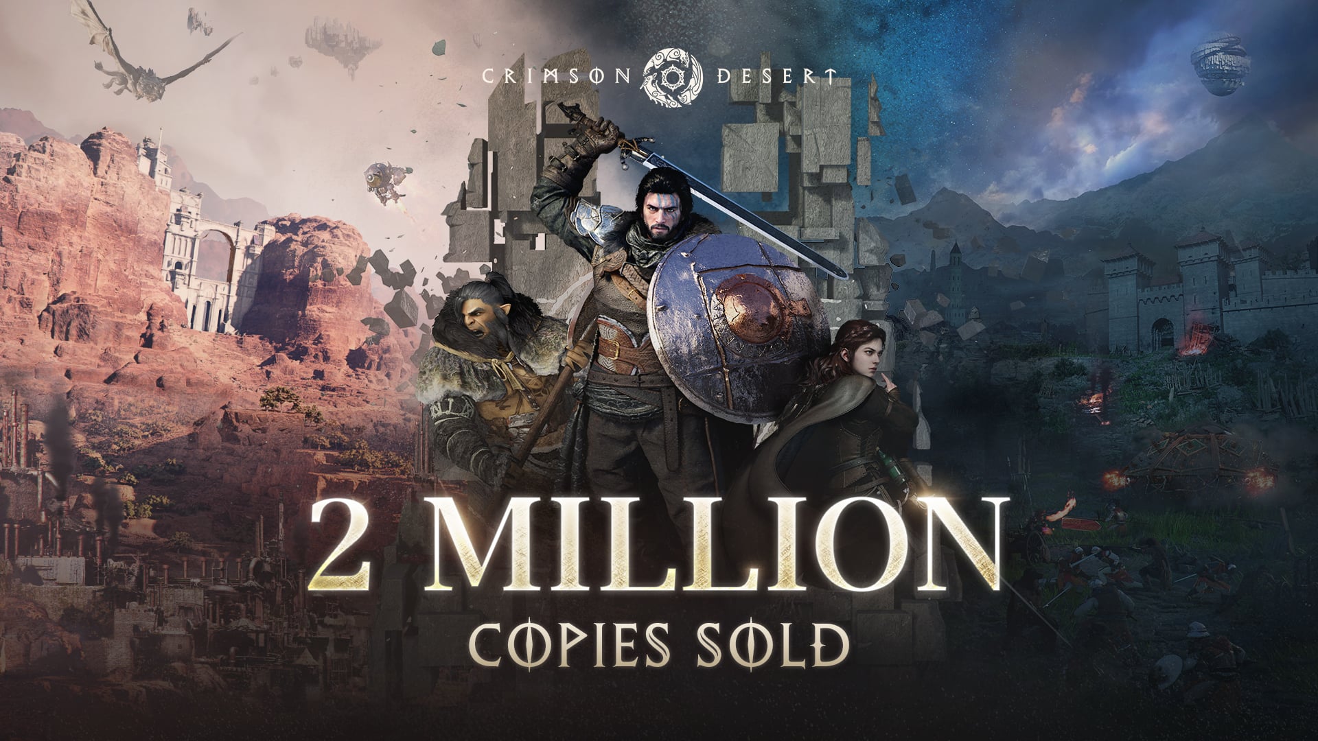 Crimson Desert sales top two million