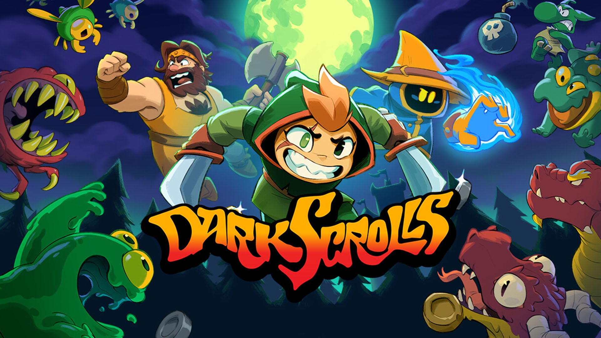 Devolver Digital and doinksoft announce fantasy action platformer Dark Scrolls for Switch, PC