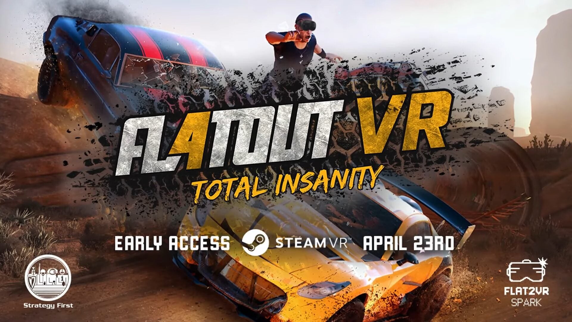 FlatOut 4: Total Insanity VR launches in Early Access for SteamVR on April 23