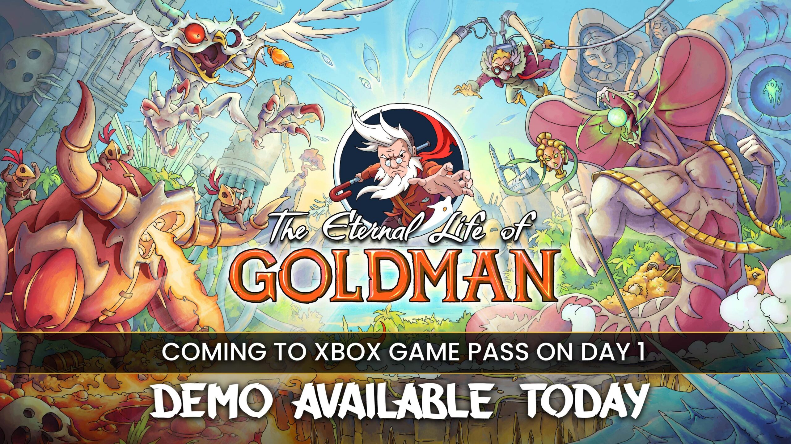The Eternal Life of Goldman coming to Game Pass on day one; Xbox Series demo now available