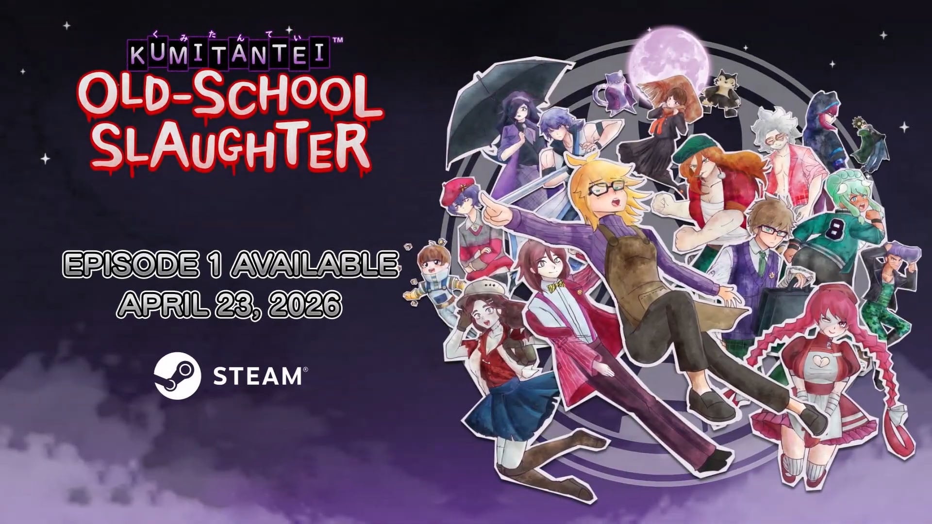 Kumitantei: Old-School Slaughter Episode 1 launches April 23