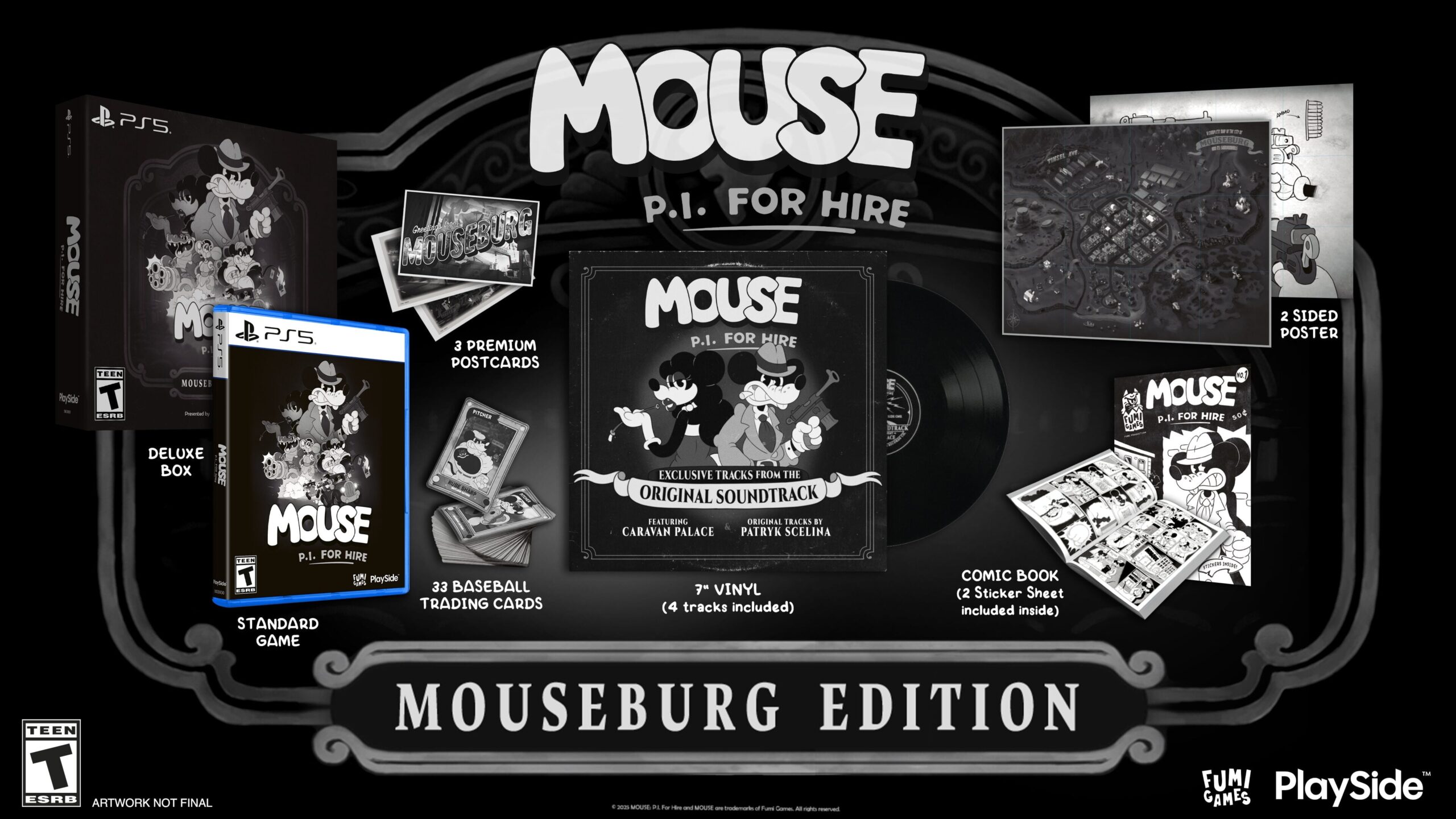 MOUSE: P.I. for Hire physical and digital editions announced