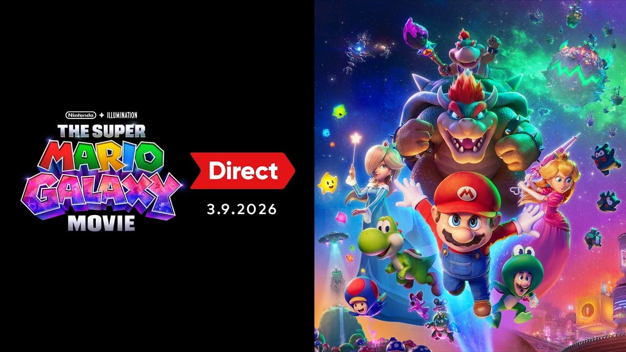 The Super Mario Galaxy Movie Direct set for March 9