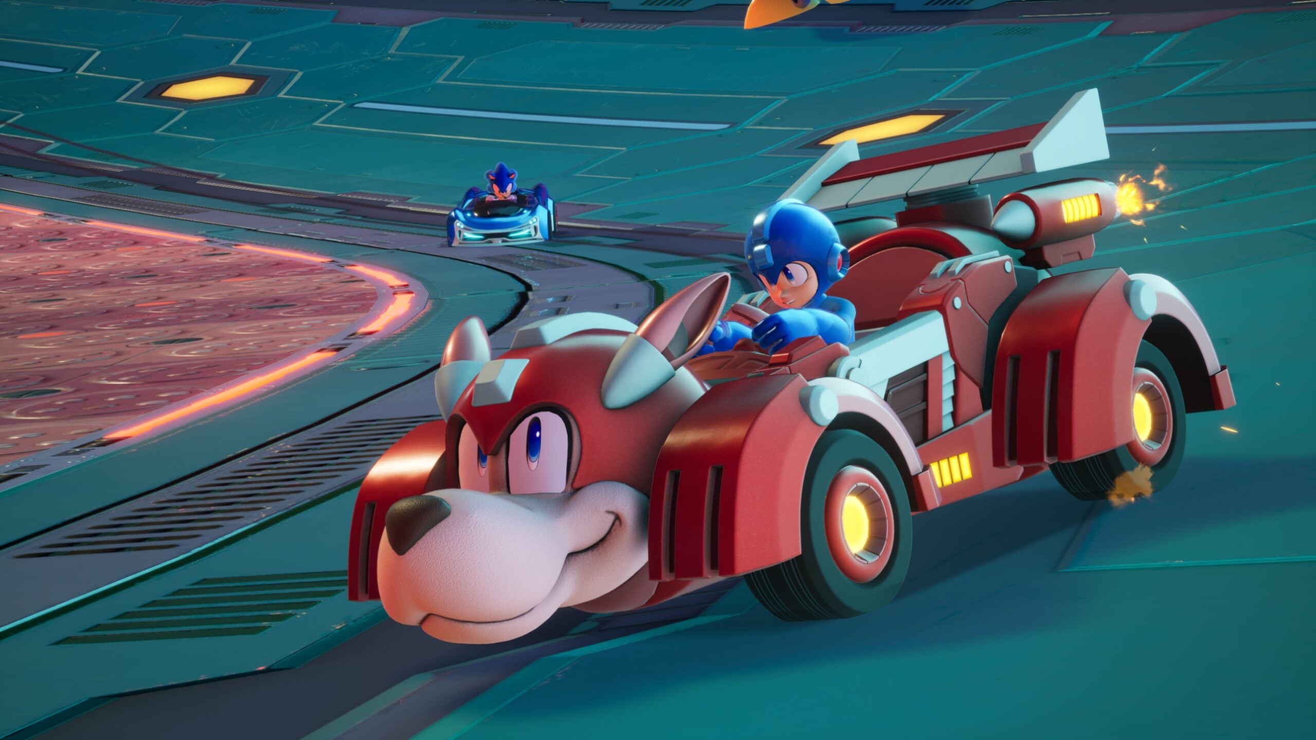 The Mega Man DLC pack is now available for Sonic Racing: CrossWorlds