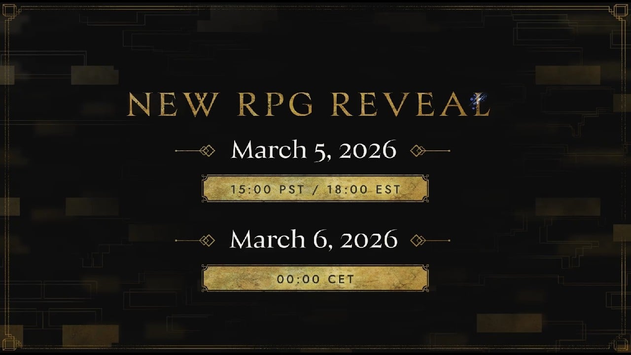 Bandai Namco to announce new RPG on March 5