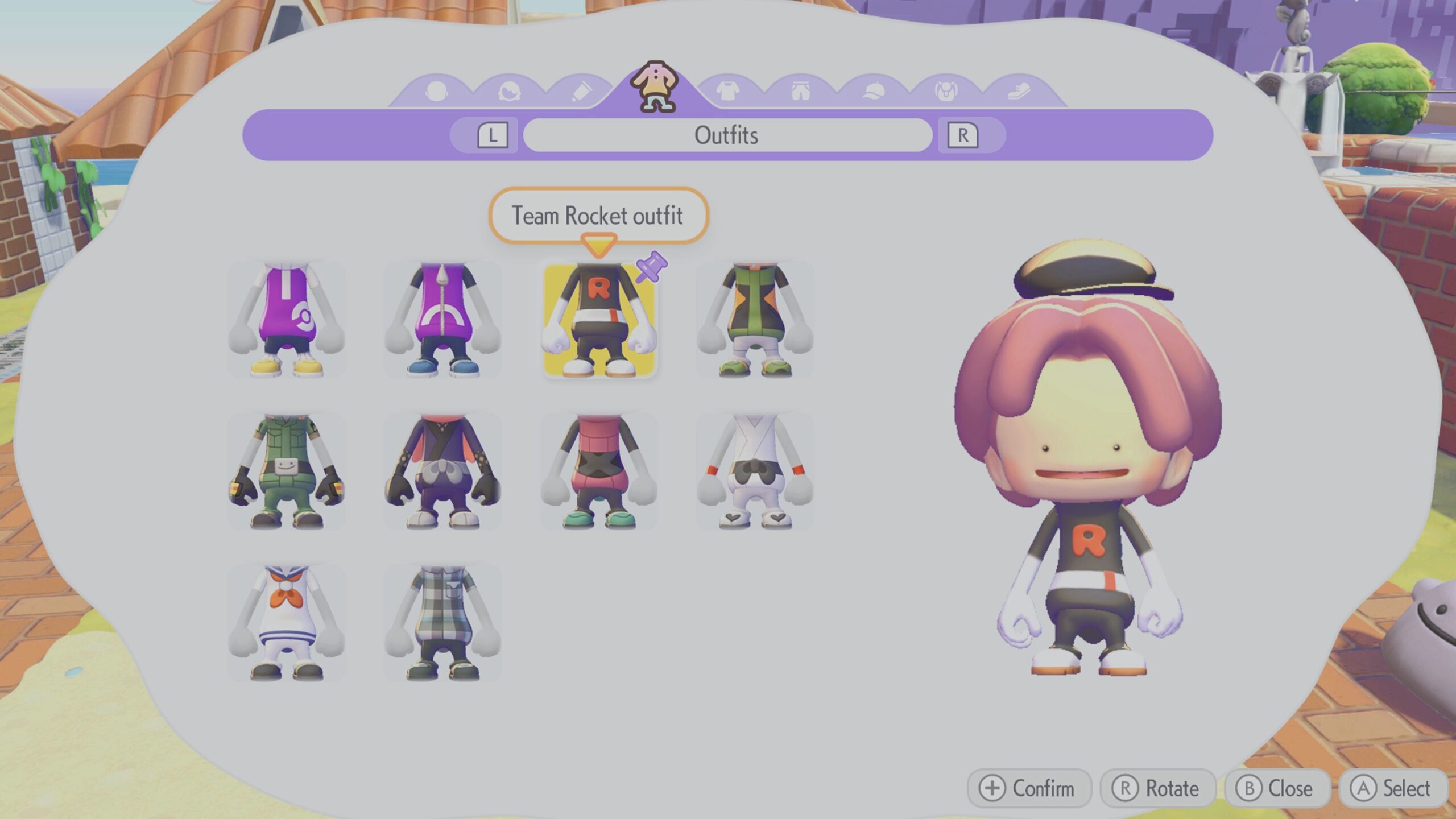 Pokémon Pokopia: All outfits in Pokémon Pokopia