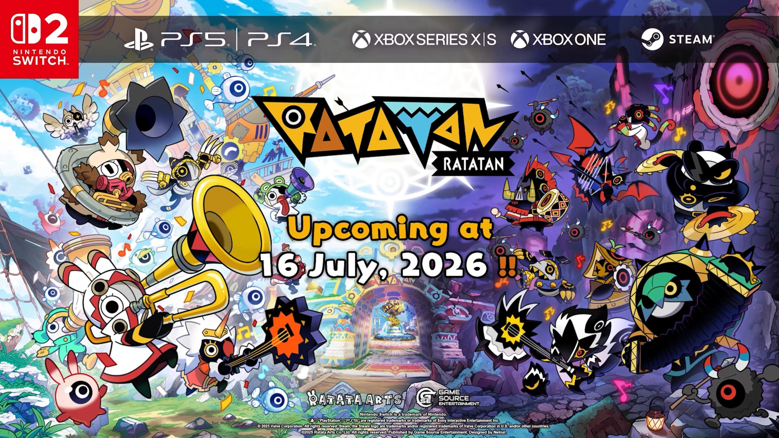 Ratatan launches July 16 for PS5, Xbox Series, Switch 2, PS4, Xbox One, and PC