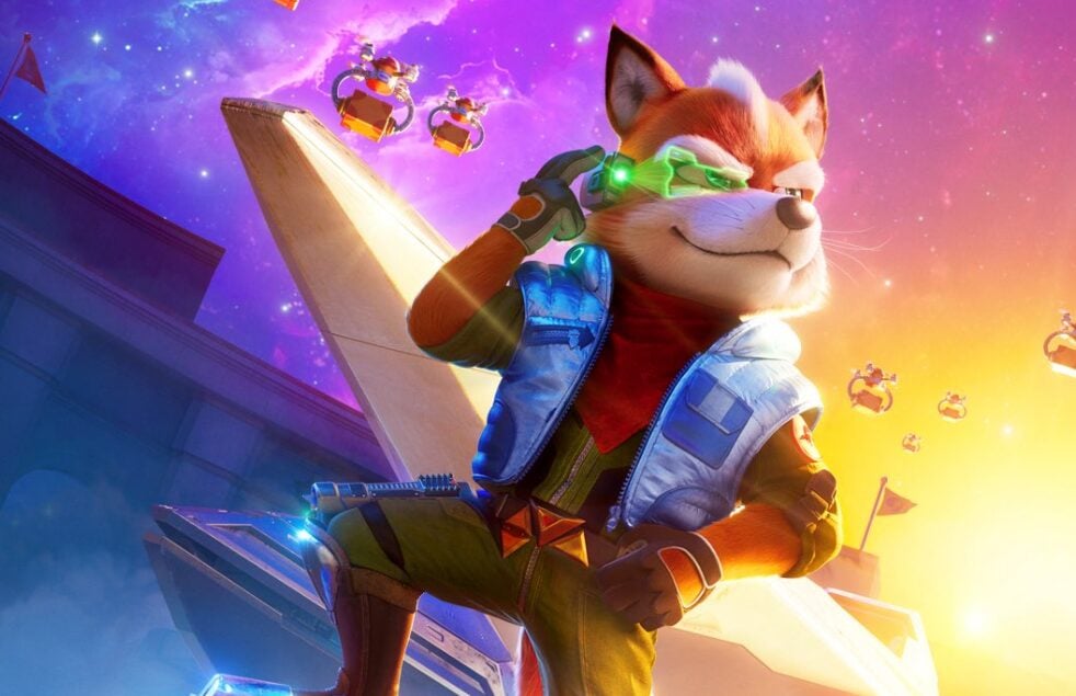 Fox McCloud is officially appearing in The Super Mario Galaxy Movie