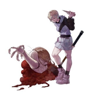 Shikhondo: Blue Pieta details major characters