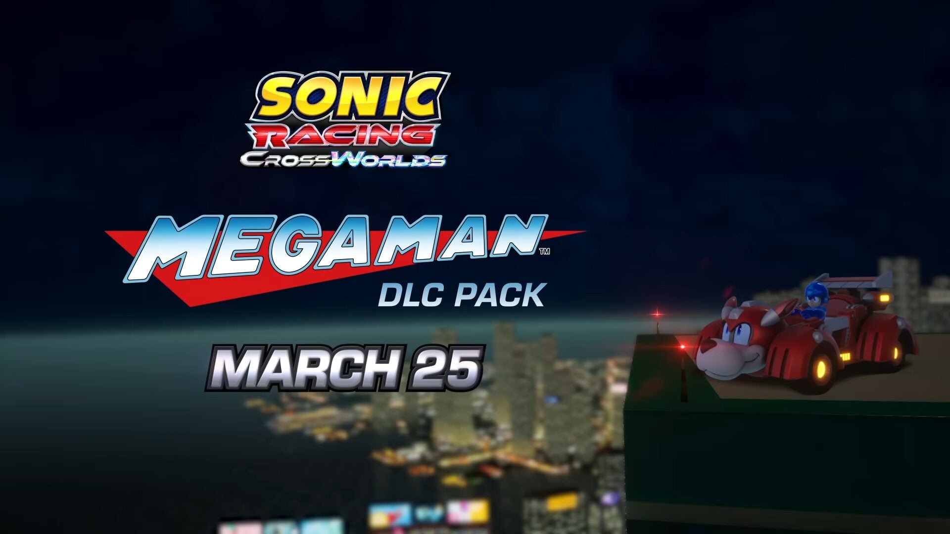 Sonic Racing: CrossWorlds DLC ‘Mega Man Pack’ launches March 25