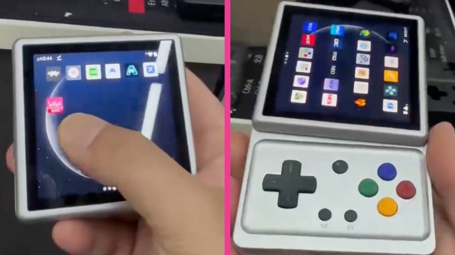 Anbernic’s ‘Rotating’ Handheld Leaks, Reminds Us Of The Gloriously Crazy Phone Design Boom Of The 2000s