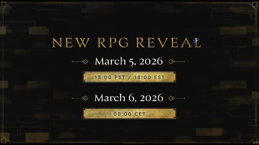 Bandai Namco Teases ‘New RPG’, to Be Revealed This Week