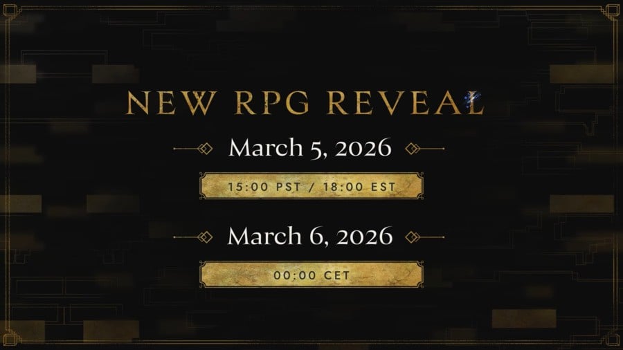 Bandai Namco Teases “New RPG” Reveal, Taking Place This Week