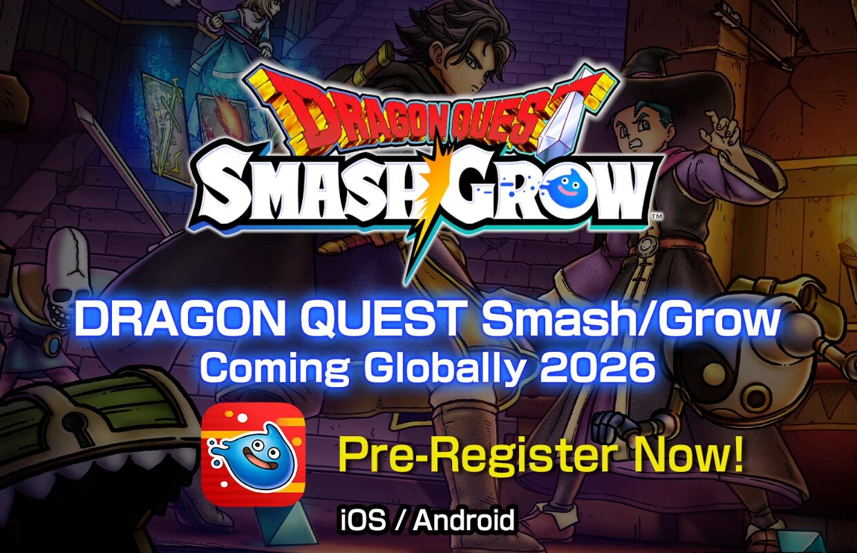 Dragon Quest Smash/Grow pre-registrations are now live on iOS and Android