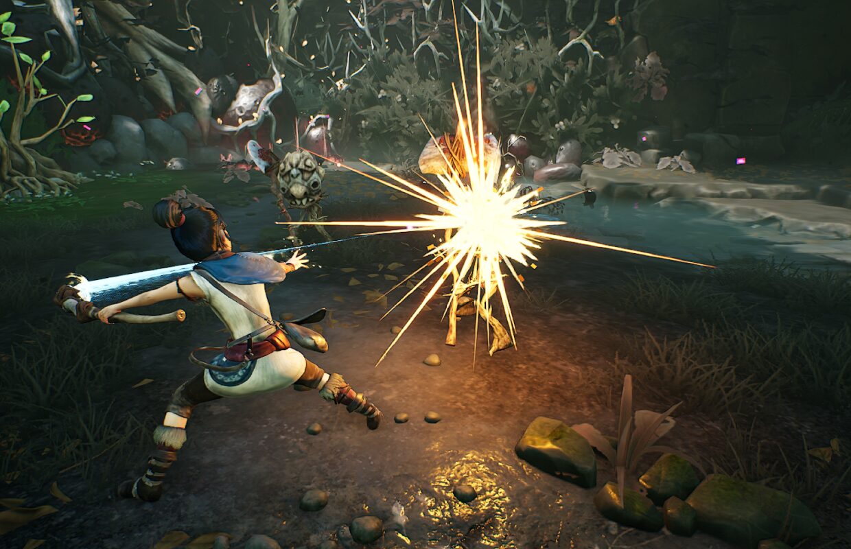 I never expected Kena: Bridge of Spirits to hit Switch 2, but it feels like a good fit