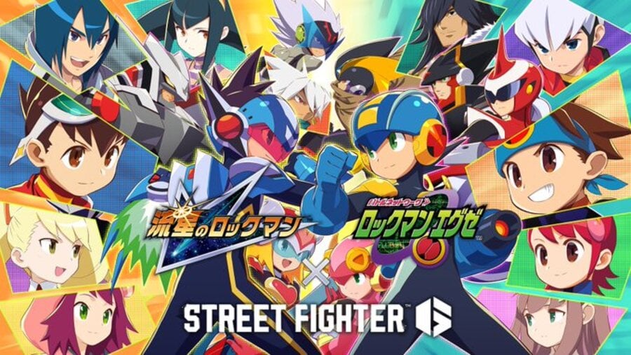 Street Fighter 6 X Mega Man Star Force & Battle Network Free Collab DLC Announced