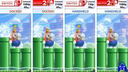 Video: Super Mario Bros. Wonder Side-By-Side Graphics Comparison (Switch & Switch 2)