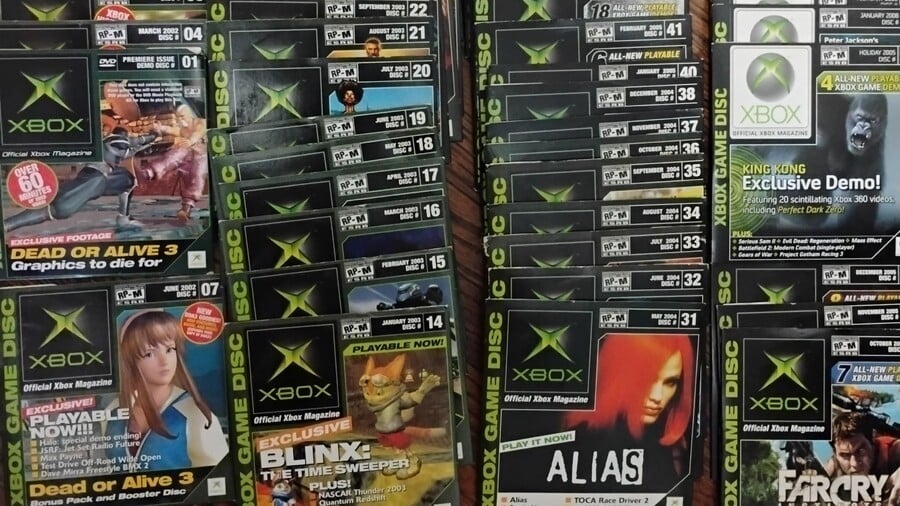 Xbox Fan Shows Off Their Collection Of ‘Almost’ Every OXM Demo Disc