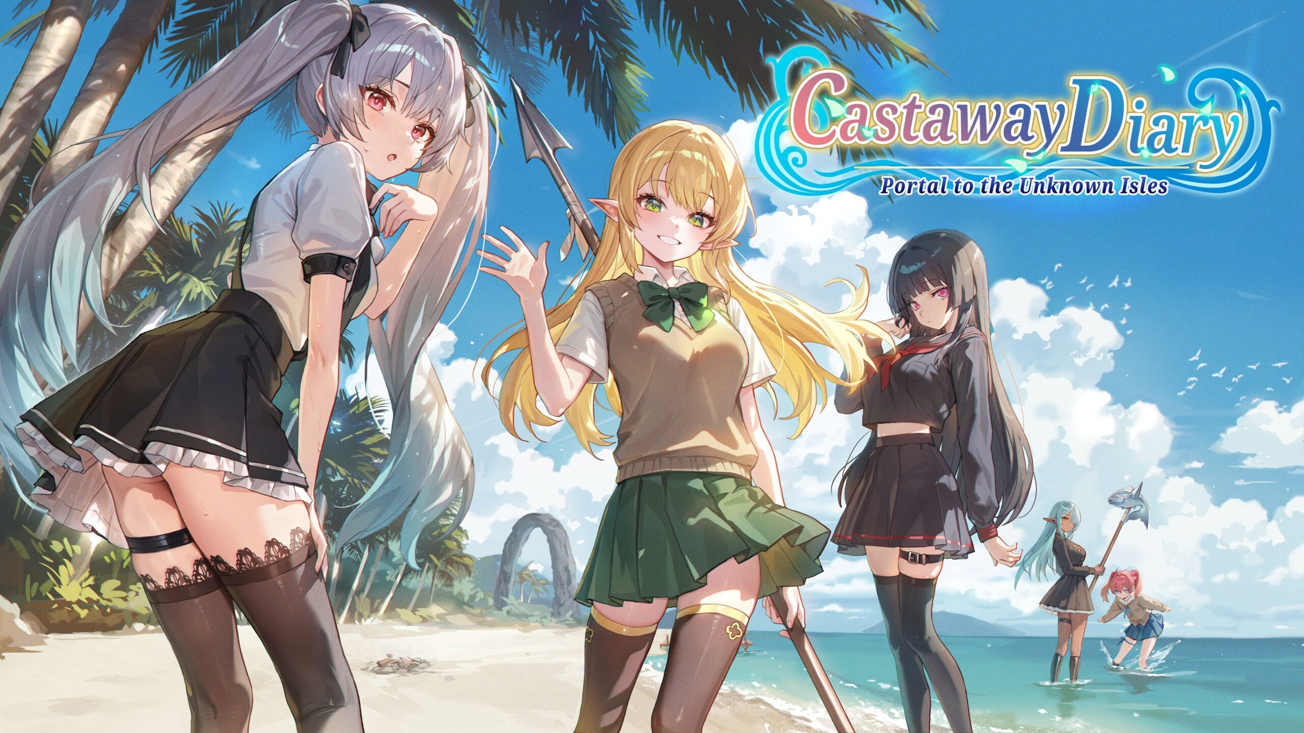 ‘Anime-style survival adventure game’ Castaway Diary: Portal to the Unknown Isles announced for PC