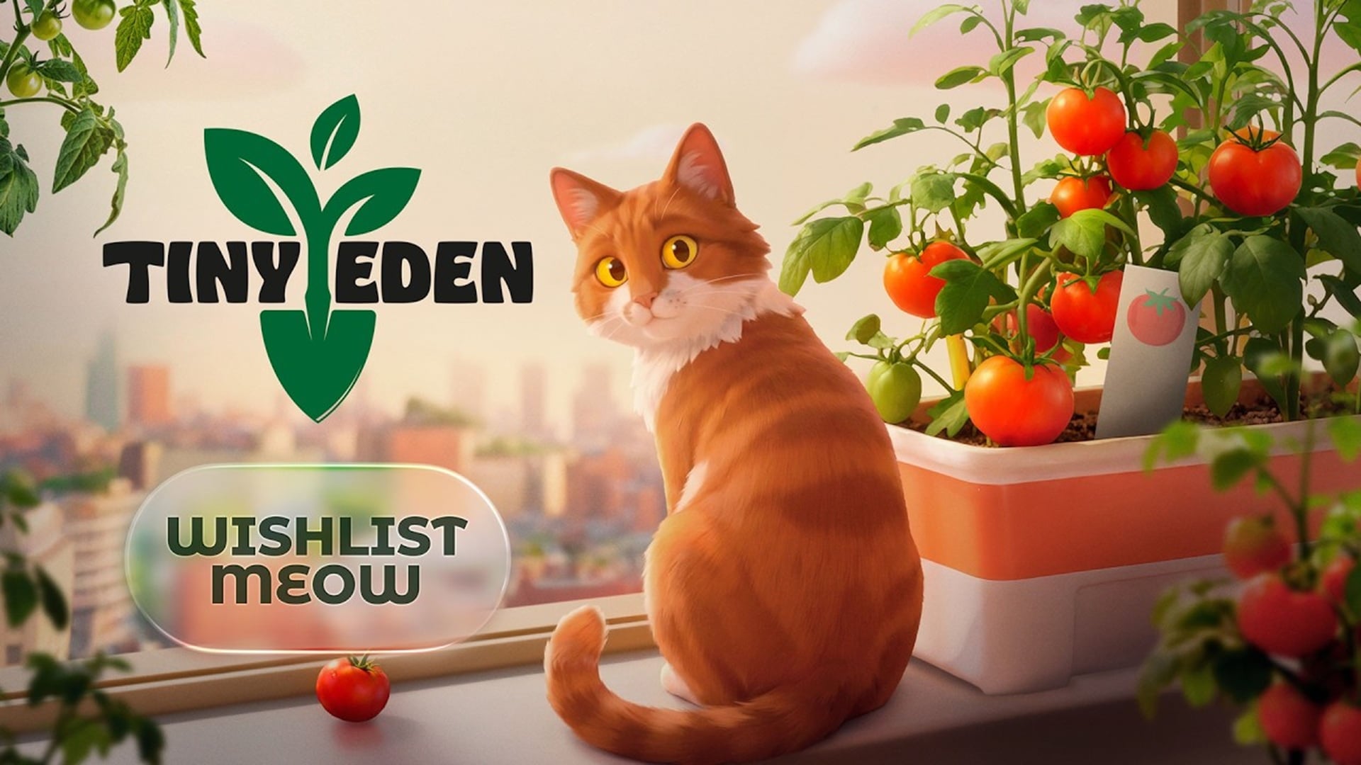 Upcoming Cosy Indoor Farming Sim City Garden Harvest Rebrands as Tiny Eden