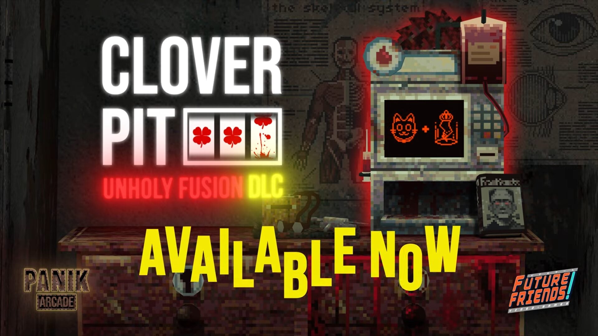 CloverPit DLC ‘Unholy Fusion’ and version 1.4 update now available