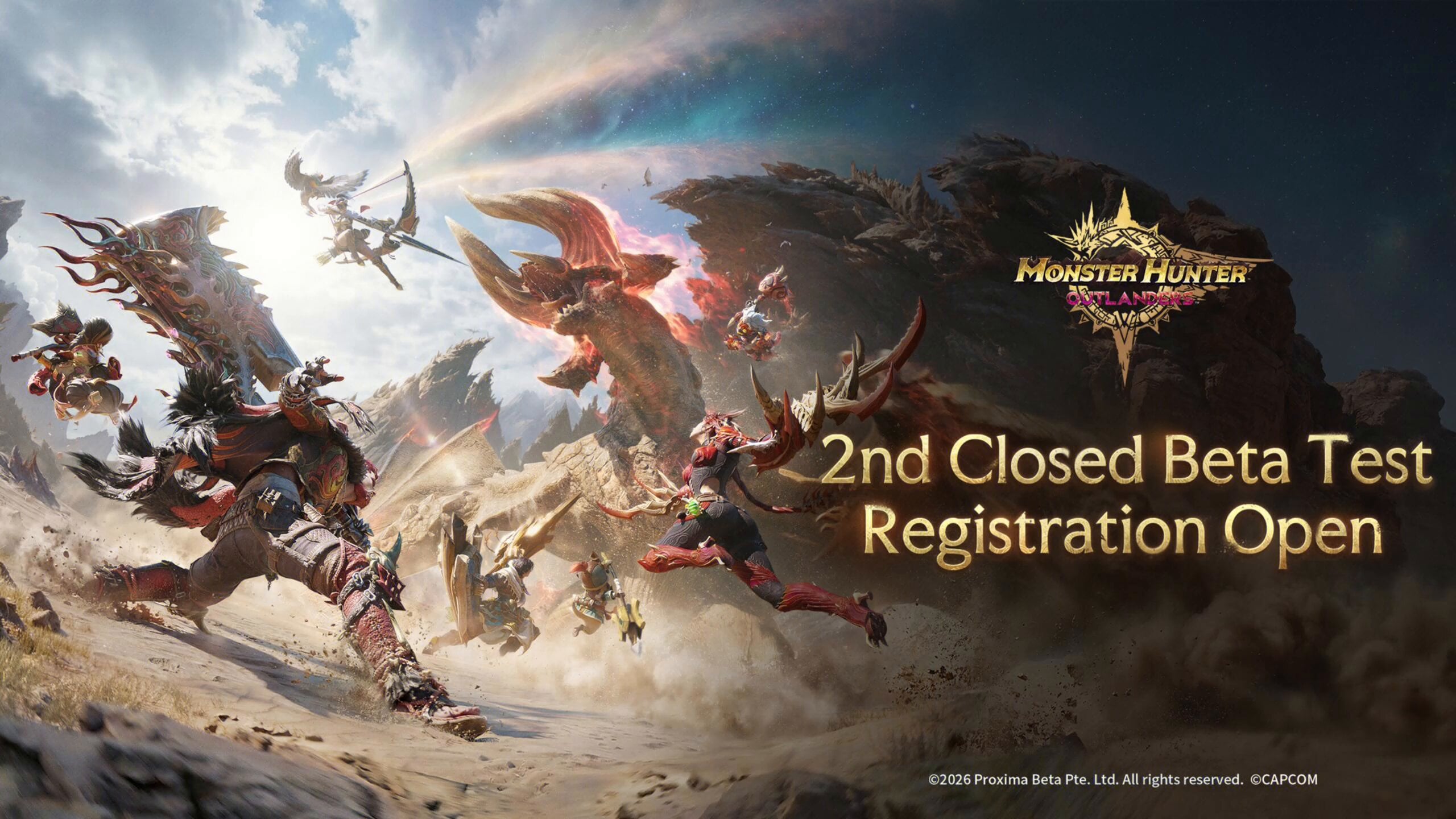 Monster Hunter Outlanders second closed beta registration now available