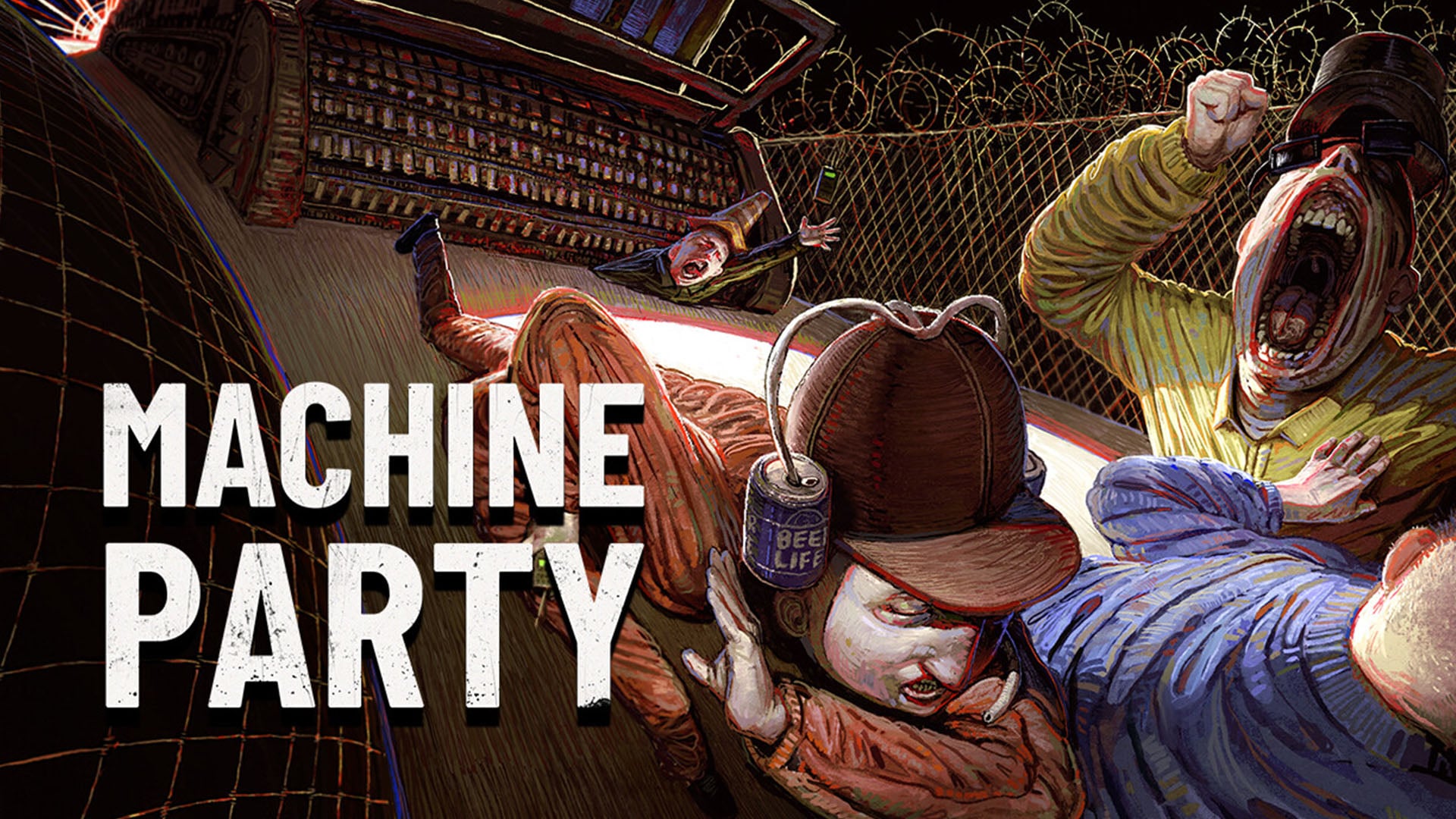 Violent party game collection Machine Party announced for PC