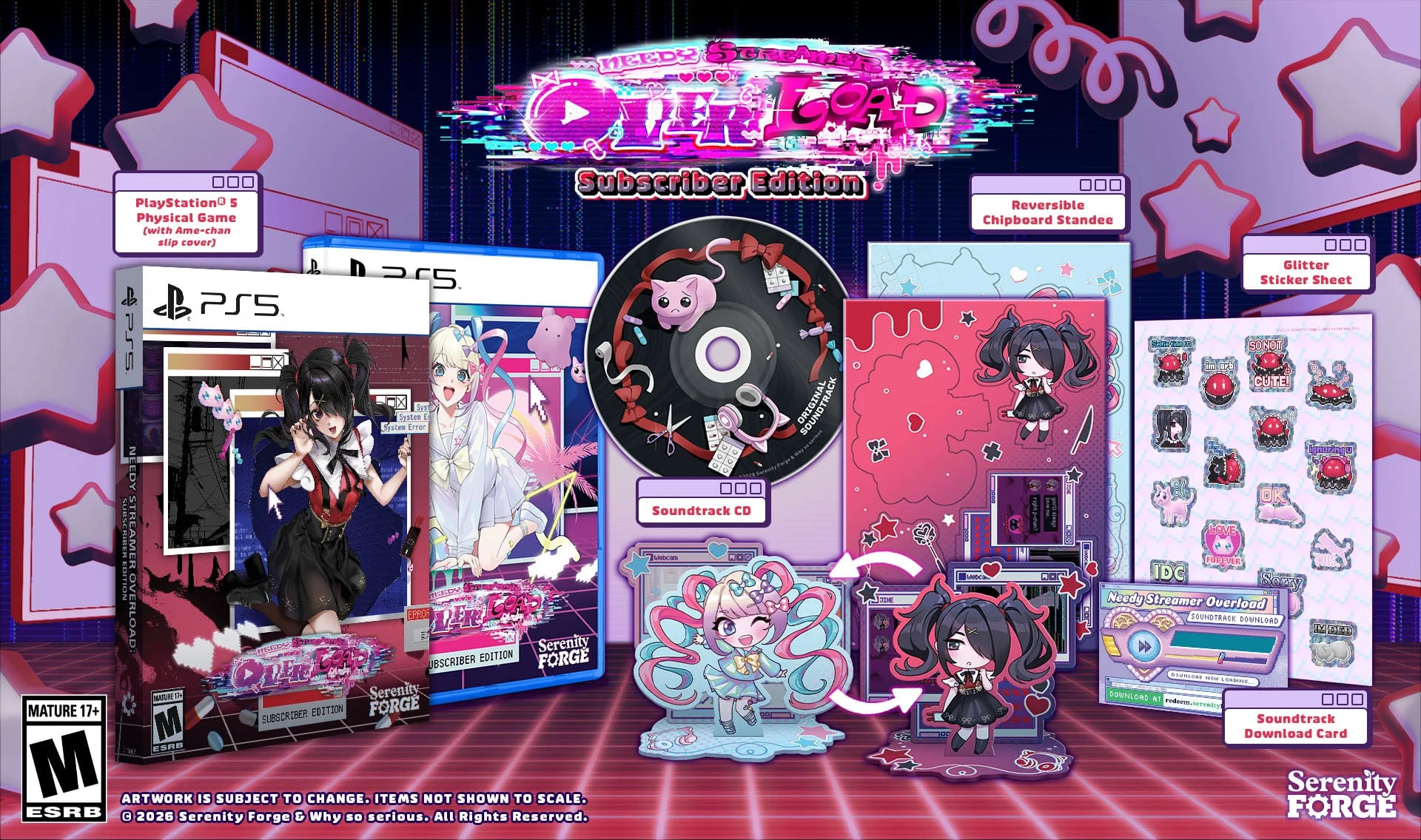 NEEDY STREAMER OVERLOAD PS5 physical ‘Subscriber Edition’ announced